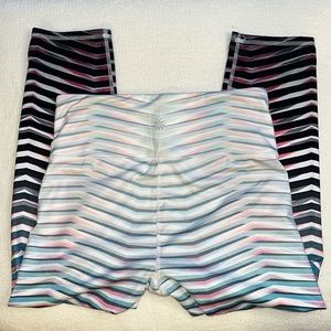 Athleta high rise cropped capri‎ leggings size S
